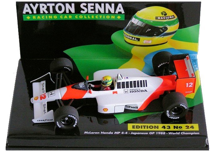 MINICHAMPS Minichamps Ayrton Senna Collection Certificato  