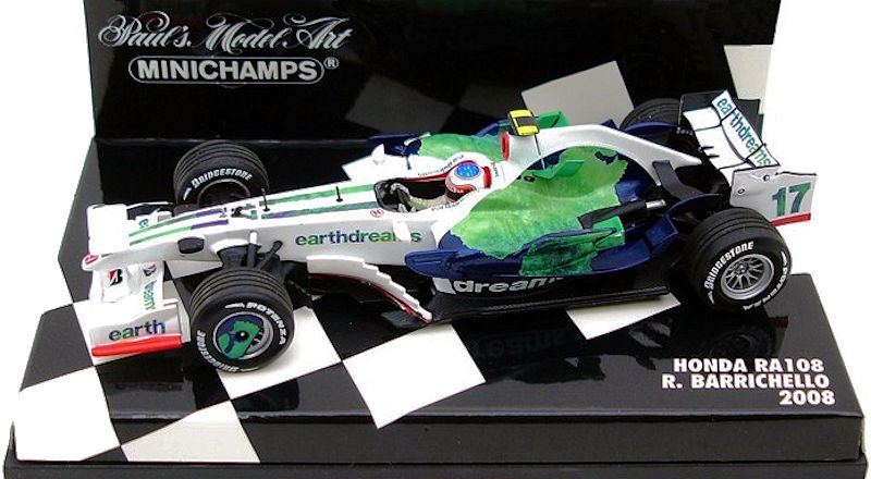 Honda  RA 106  C.Klien  Test Formel 1  2006-1:43 Minichamps 