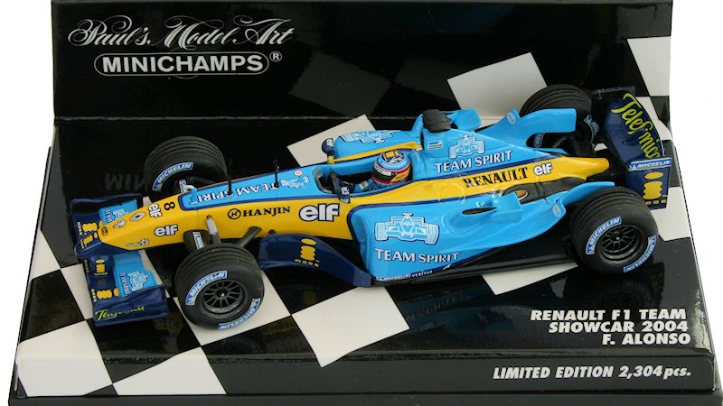 1/43 RENAULT COLLECTION - F1 MINICHAMPS