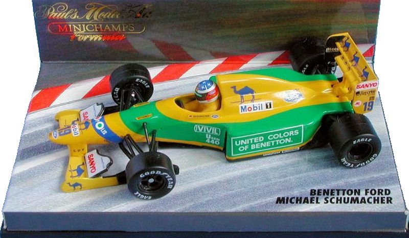 F1 Collection calcomanías Benetton B196 leve siete para coches de modelo de escala 1996 1/43 