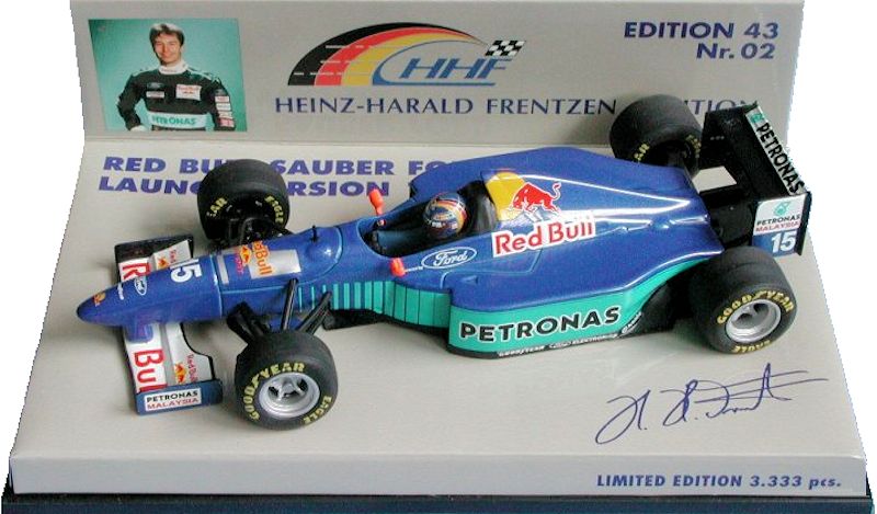 Sauber Ford C14 Heinz Harald Frentzen #30 Minichamps 1/43 1995 F1 Formule 1 