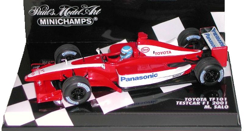 1/43 TOYOTA COLLECTION - F1 MINICHAMPS