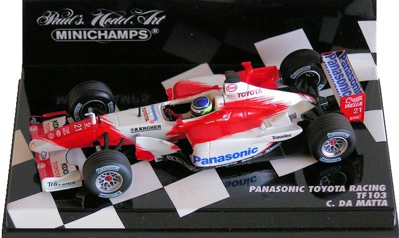 1/43 TOYOTA COLLECTION - F1 MINICHAMPS