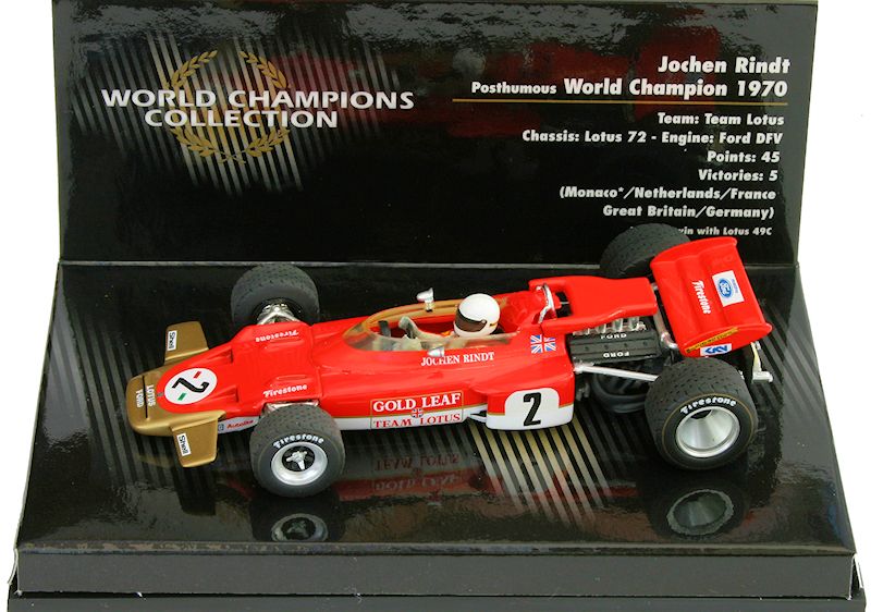 436 700005 Jochen Rindt 1970 - World Champions Collection